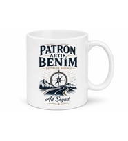 Emekli Olup İşi Bırakanlara Patron Artık Benim Gezgin Kupası Hediye Bardak