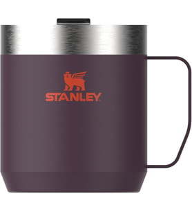 Stanley Classic Legendary Camp Mug Paslanmaz Çelik Termos Bardak, Mürdüm (Plum), 0.35 Litre