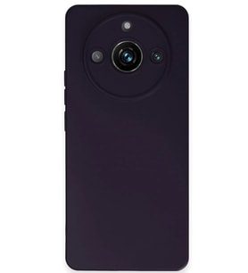 Newface Realme 11 Pro Kılıf Nano içi Kadife Silikon - Mor