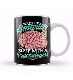 Funny Wake Up Smarter Sleep With A Psychologist Kupa Bardak Porselen