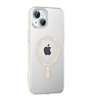 Joko Apple İphone 14 Move Taşlı Magsafe Kapak - Pembe