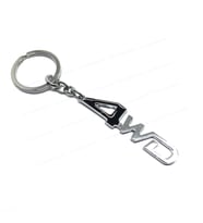 4WD Metal Oto Anahtarlık Siyah Krom