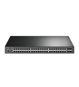 TP-LINK OMADA TL-SG3452XP 48 PORT GIGABIT + 4X10GB SFP+ 500W POE JETSTREAM YÖNETİLEBİLİR RACKMOUNT S