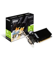 MSI GeForce GT710 LP 2GB DDR3 64Bit DVI/VGA/HDMI Ekran Kartı