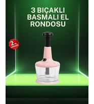 Geniş Hazneli Manuel Doğrayıcı Ev Tipi Kullanım