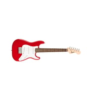 Squier 0370121554 Mini Stratocaster Elektro Gitar (dakota Red - Laurel Klavye) Başlangıç Ve Seyahat Serisi Kırmızı Renk Kısa Skala Ve Hafif Gövde
