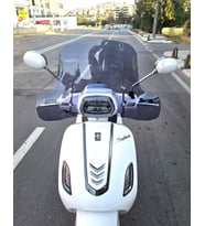 MOTOCAM Arora Safari 50 Ön Cam 2021-2026 Model 37cm Füme Renkli 4mm Elcikli APARATSIZ
