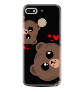 General Mobile GM8 Go GM9 GM20 Pro Plus Kılıf Desemli Silikon Love Animals 1780