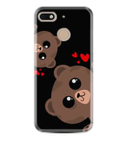 General Mobile GM8 Go GM9 GM20 Pro Plus Kılıf Desemli Silikon Love Animals 1780