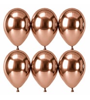 Truffle Renk Lateks krom Balon (30 cm) - 6 Adet