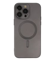 iPhone 13 Pro Kılıf Moshi Lens Magneticsafe Silikon - Füme