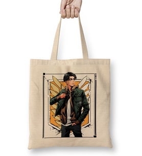 Levi Ackerman Fanart Bez Çanta Uzun Saplı
