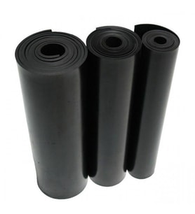 LASTİK LEVHA 1 MM SAF (EN:1 MT BOY:1 MT)