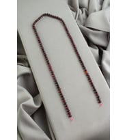 Garnet Doğal Taş Parlak Küre Kristal Kesim 4mm Dizi