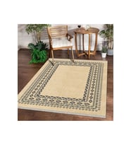 Dijidekor Halı Krem iskandinav Yıkanabilir Saçaklı Kesme İnce Yolluk Kilim Salon Halısı Modelleri (Sarı)