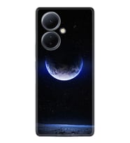Vivo V29 Lite Kılıf Desenli Silikon Platinium Series Midnight Moon 1802