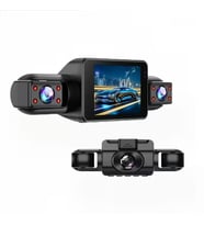 SChitec 4 Kameralı Kayıtlı Araç Kamerası 360° Görüş 1080P Ön ve Arka İç Çekim HD Otomobil Kamera Sistemi AN-6314