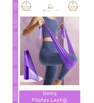 Dayanıklı Profesyonel Fitness Direnç Bandı Egzersiz Spor Ekipmanı Geniş Pilates Lastiği