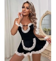REAL PASSİONE FANTAZİ KOSTÜM SİYAH