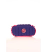 Kaukko Quilted Özel Bölmeli Kalem Çantası Navy Blue K2624 (Lacivert)