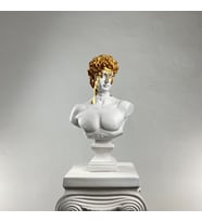 David 'Melting Gold' Dekoratif Heykel, Pop Art Roma Yunan Heykelleri
