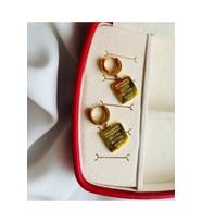 Ellies Button Çelik Küpe