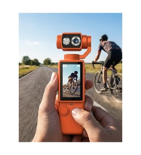 4K Video Çekim Özellikli Gimbal Kamera 180 Derece Dönebilen Lens Stabil Çekim