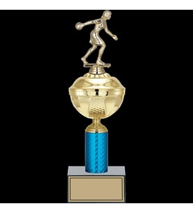 ODAK KUPA - Figürlü Kupalar - Bowling Kadın Figürlü Kupalar FG-051 C - 36 cm