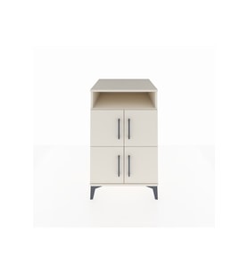 Kronos Komodin 2 Raflı 4 Kapaklı 60x59x96 Aytaşı-Aytaşı