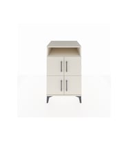 Kronos Komodin 2 Raflı 4 Kapaklı 60x59x96 Aytaşı-Aytaşı