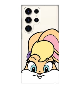 Samsung Galaxy S23 ULTRA Uyumlu Lola Bunny Desenli Şeffaf Telefon Kılıfı