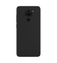 Xiaomi Redmi Note 9 İnce Mat Silikon Kılıf Siyah