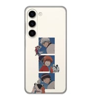 Samsung Galaxy S23 Uyumlu Gintama Tasarımlı Şeffaf Telefon Kılıfı