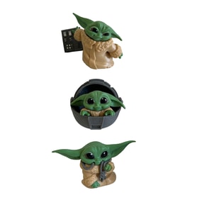 Star Wars Baby Yoda Grogu Yıldız Savaşları Figür Oyuncak Seti 3'lü