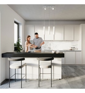 Rsylight Masa Üstü Led Avize Beyaz Led Spot Bar Ve Tezgah Üstü Led Avize Panasonıc Beyaz Ampullü
