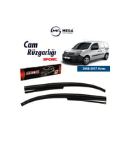 Cam Rüzgarlığı Renault Kangoo 2008-2017 ile uyumlu (Siyah)