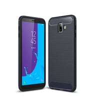Samsung Galaxy J6 Plus Uyumlu Kılıf Zore Room Silikon Kapak (Gri)