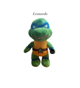 Ninja Kaplumbağa Peluş Oyuncak Uyku Arkadaşı Hediyelik Peluş 35 cm (Çok Renkli)