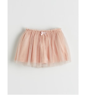 LCW baby Pembe Simli Kız Bebek Tütü Etek
