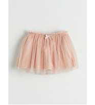 LCW baby Pembe Simli Kız Bebek Tütü Etek