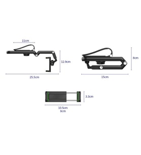 1080° Dönebilen Çok Fonksiyonlu Telefon Tutucu