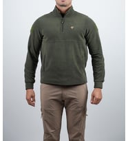 Wolftrap Tactical Yalaz Balıkçı Yaka Haki Taktik Polar Kazak