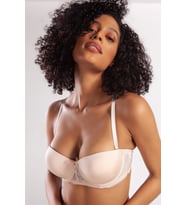Golshan Gala Push-Up Strapless Bra, Ten Konforlu ve Şık Sütyen, Strapless