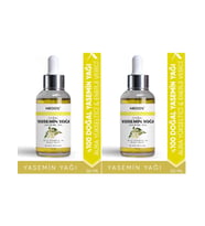 NEDOX 2 Adet Yasemin Yağı %100 Doğal Bitkisel Aura Yükseltici & Enerji Verici Jasmine Oil 50 Ml