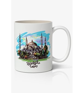 İstanbul Baskılı Kupa Bardak Baskılı Kahve Kupa Bardak-2