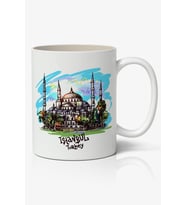İstanbul Baskılı Kupa Bardak Baskılı Kahve Kupa Bardak-2
