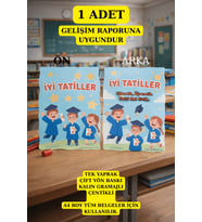 20 Adet Gelişim Raporu Karne Kılıfı Altlık - no2