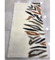 Saray Halı Soft Touch 11094 R 80X150 Beyaz Tüylü Kaliteli Halı !