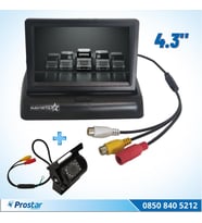 4.5 Inç Tft Lcd Araç Monitörü Ekran + 1 Adet Geri Görüş Kamerası Büyük Boy Dahil Set