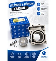 Dominar 250 Orijinal Komple Silindir Seti (Piston + Sekman + Pim) Supermto